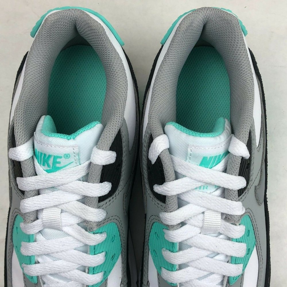Nike Air Max 90 LTR GS Sneakers White/Green - Picture 8 of 12